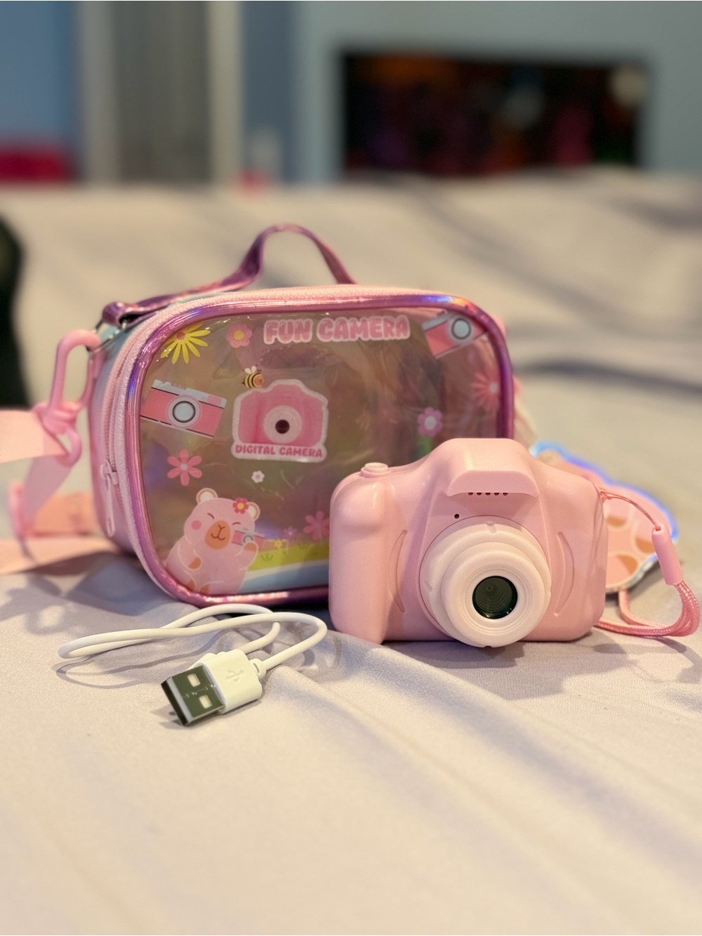 DANBAR Kids Digital Fun Camera Crossbody Bag